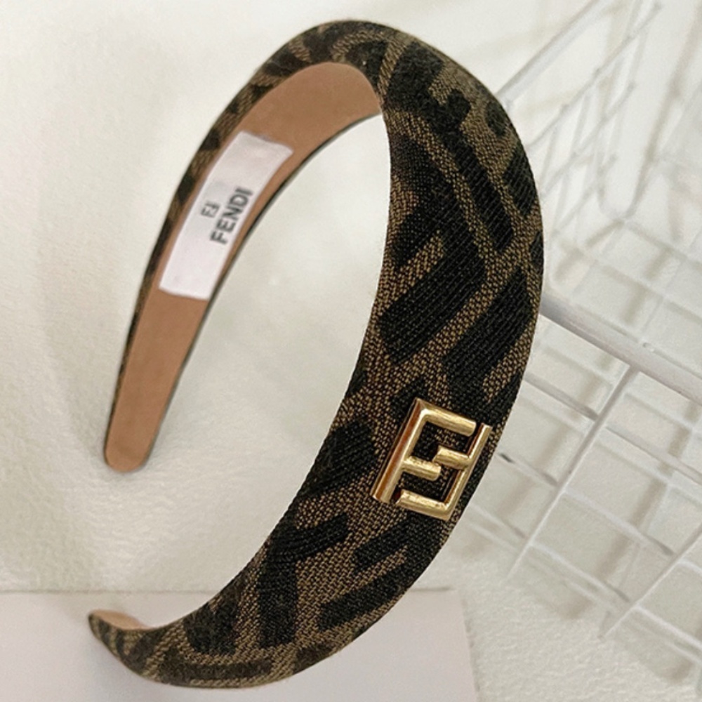 Brown & Black Headband New